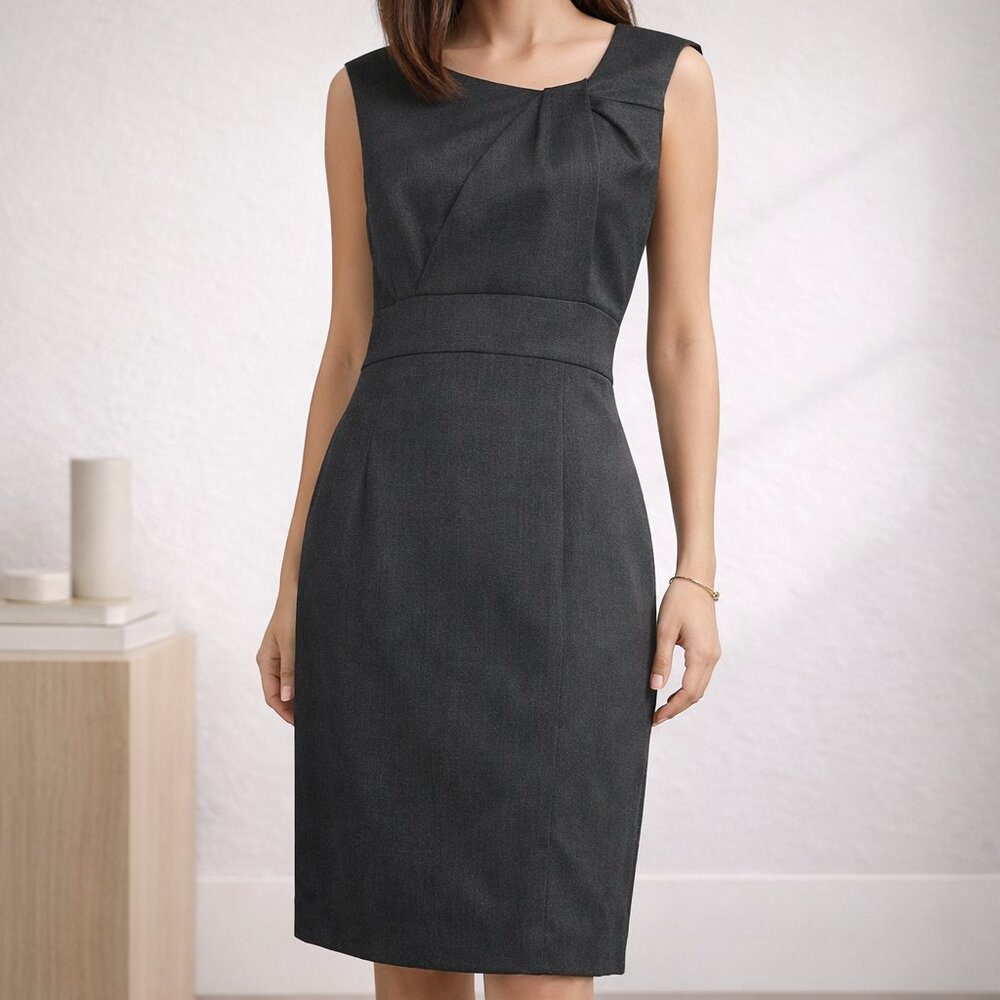 White House Black Market Sleeveless Sheath Dress Size 2